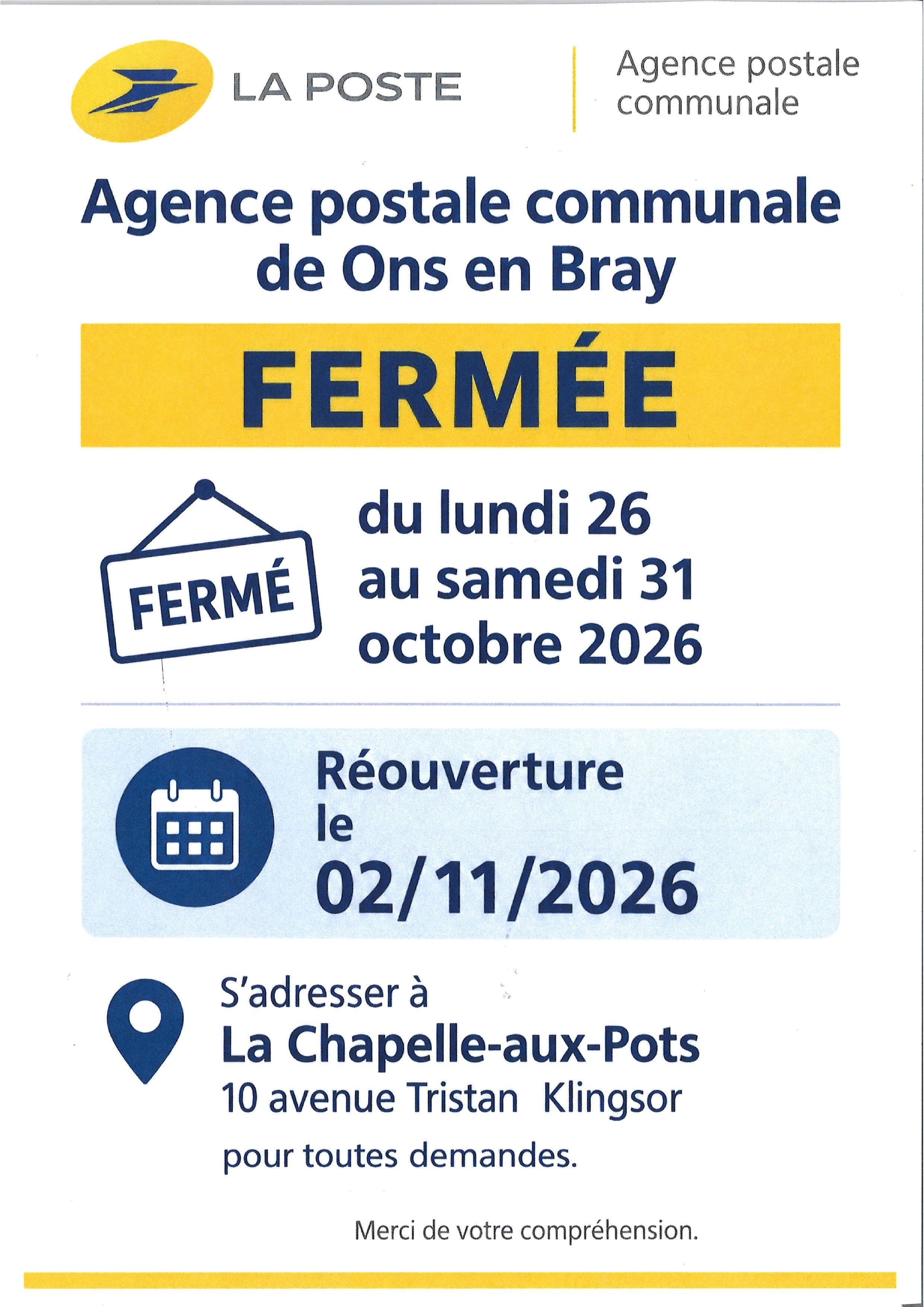 fermeture