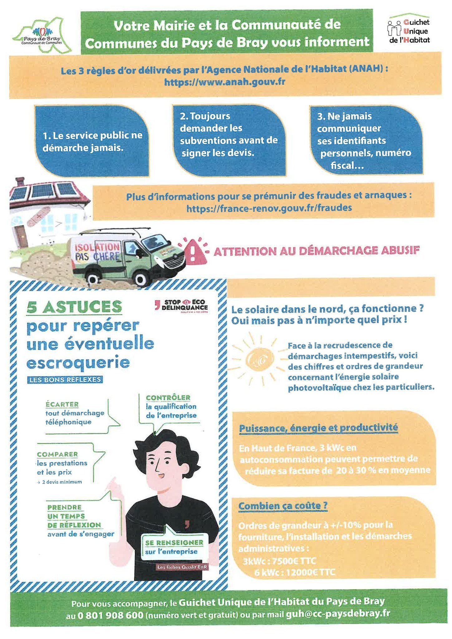 Vigilance démarchage à domicile