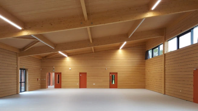 Intérieur de la salle